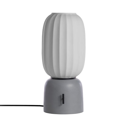 Mei Table Lamp in Grey/Black (Type B).