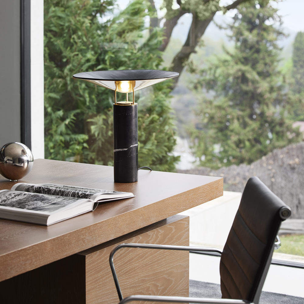 Rebound Table Lamp in office.