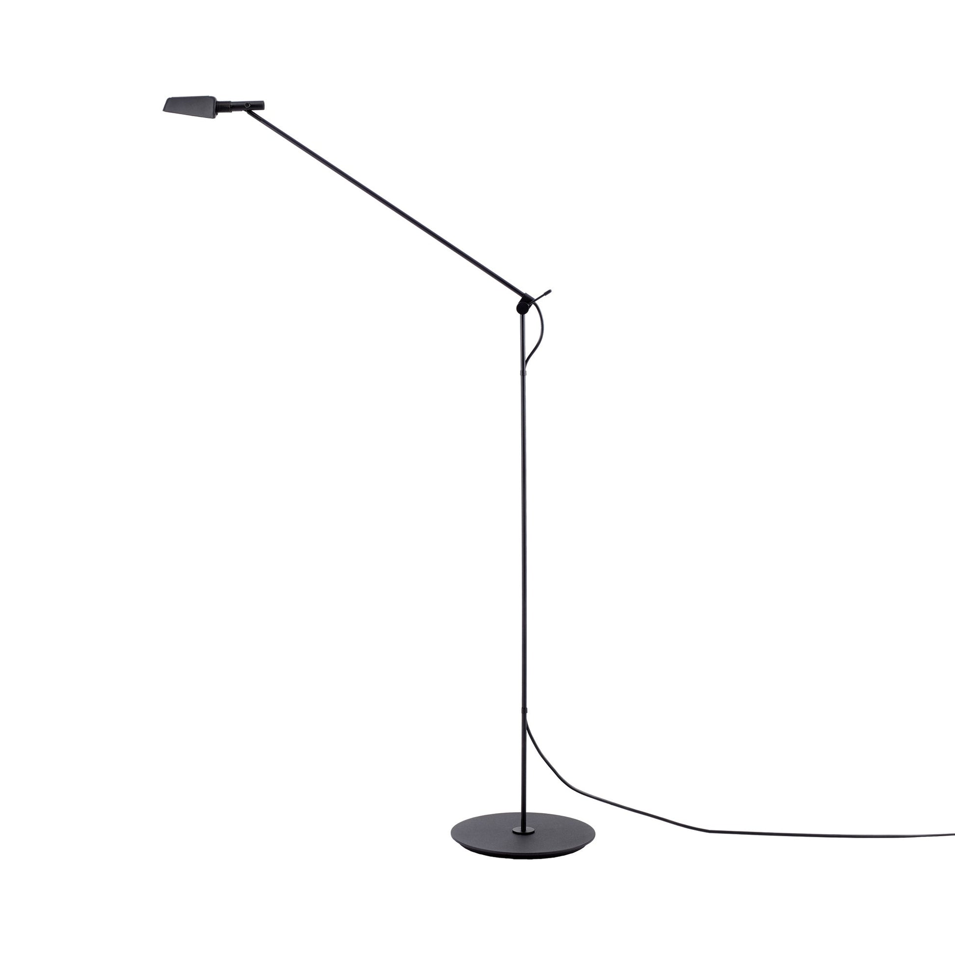 Tema LED Floor Lamp in Black.