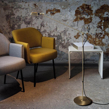 Tema LED Floor Lamp in living room.