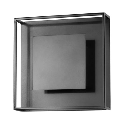 Yoko LED Wall Light in Black Nickel.