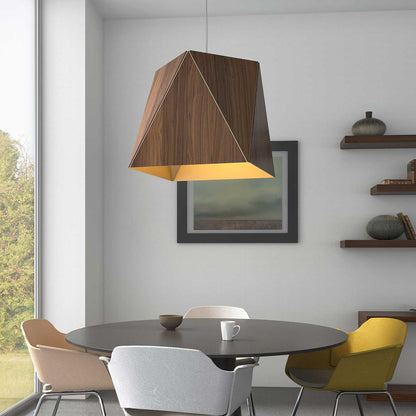 Calx Pendant Light in dining room.