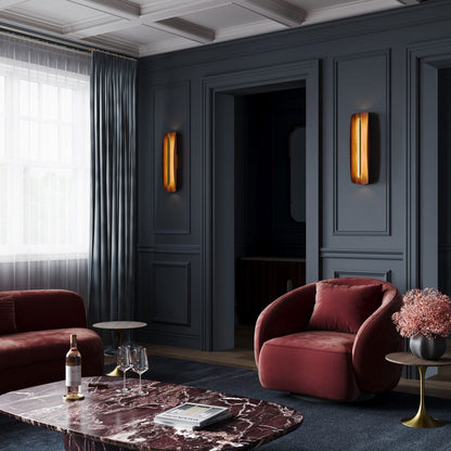 Grata Wall Light in living room.