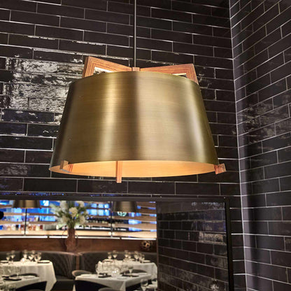 Ignis Pendant Light in restaurant.