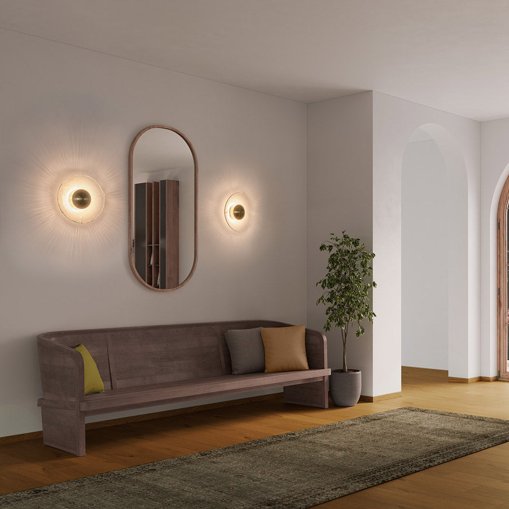 Inviso Wall Light in hallway.