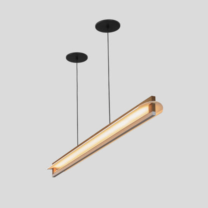 Nubis Linear Pendant Light in Detail.