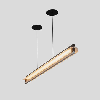 Nubis Linear Pendant Light in Detail.