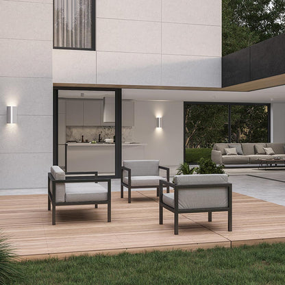 Rima Outdoor LED Wall Light in Outdoor Area.