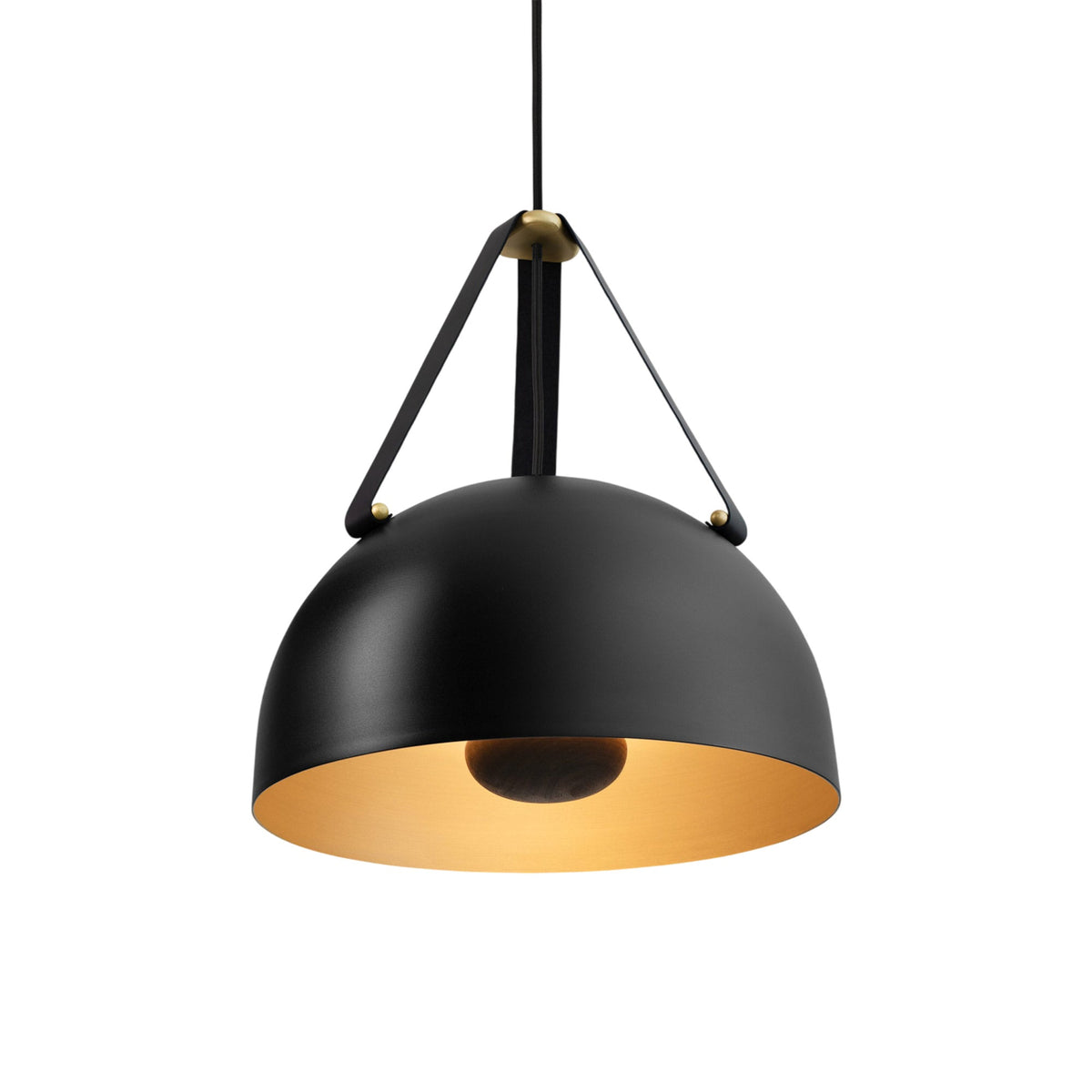Stillo LED Pendant Light in Noir.