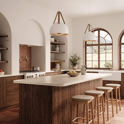 Stillo LED Pendant Light in dining room.