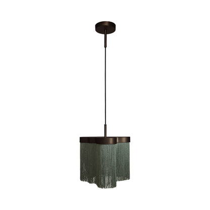 Arcipelago LED Pendant Light in Sage Green.