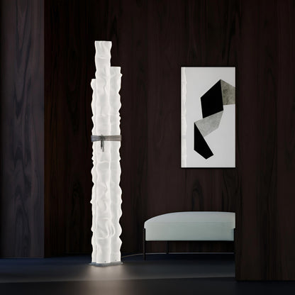 Baggy LED Trio Floor Lamp in Detail.