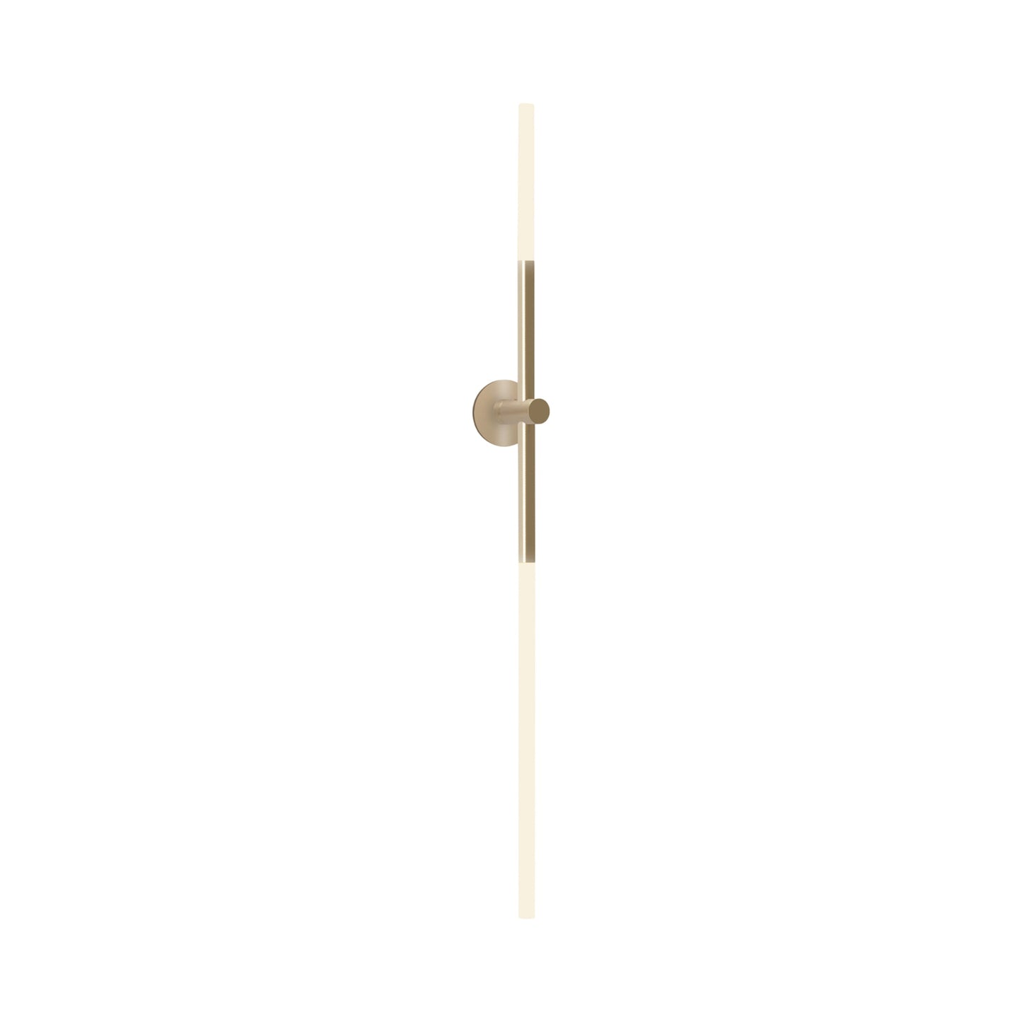 Bianca LED Linear Wall Light in Gold (With Backplate).