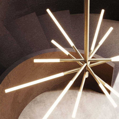 Bianca LED Pendant Light in stairway.