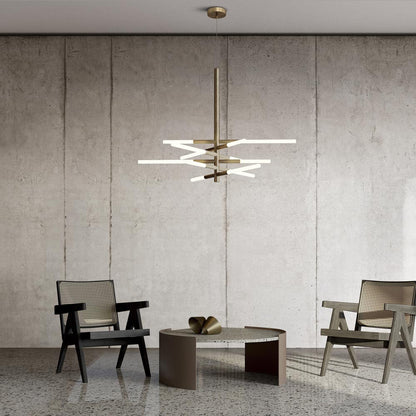 Bianca LED Pendant Light in living room.