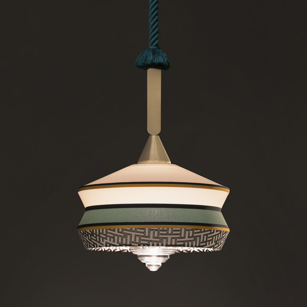 Calypso Antigua Outdoor Pendant Light in Detail.