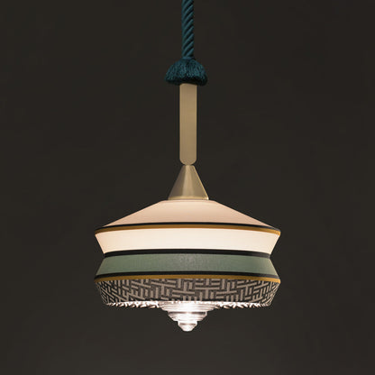 Calypso Antigua Outdoor Pendant Light in Detail.