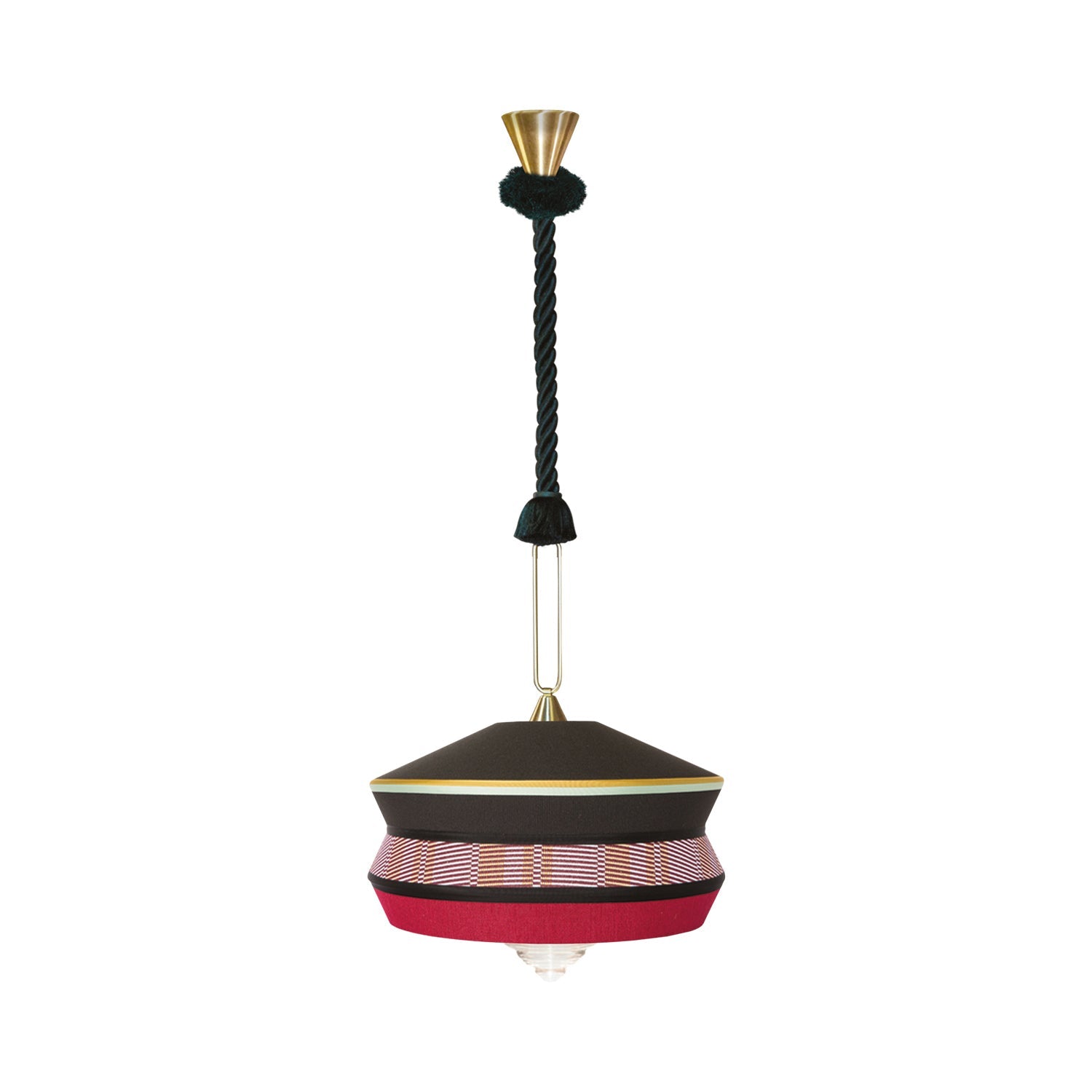 Calypso Antigua Pendant Light in Antigua Black (Small).