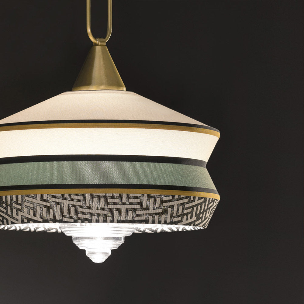 Calypso Antigua Pendant Light in Detail.