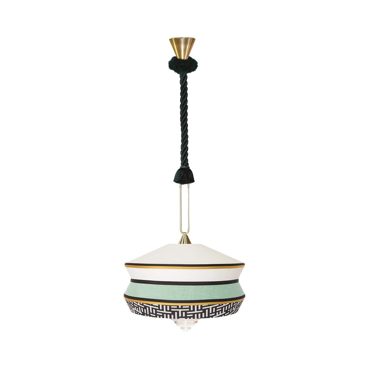 Calypso Antigua Pendant Light in Antigua Mint (Small).