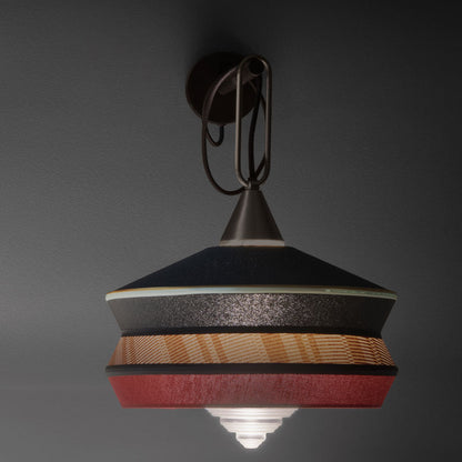 Calypso Antigua Wall Light in Detail.