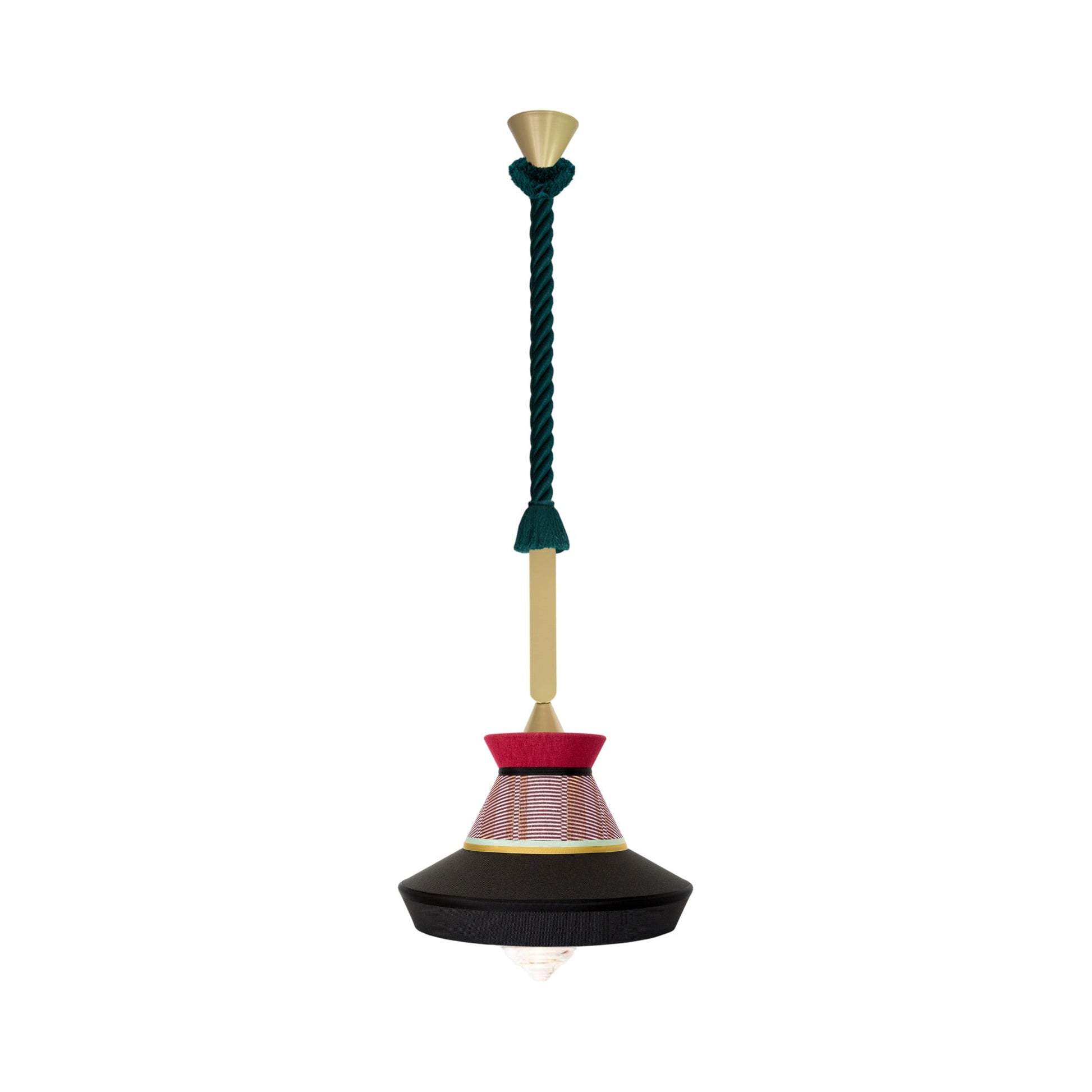 Calypso Guadaloupe Outdoor Pendant Light in Guadaloupe Black (Small).