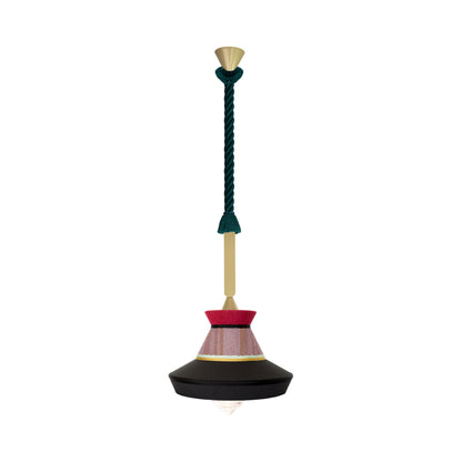 Calypso Guadaloupe Outdoor Pendant Light in Guadaloupe Black (Small).