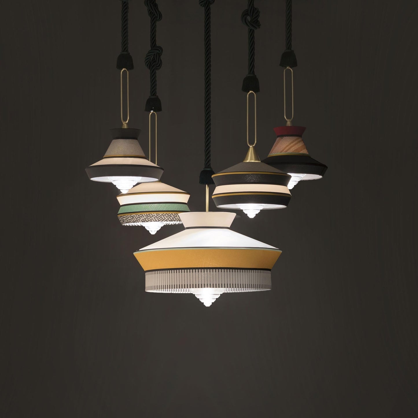 Calypso Guadaloupe Pendant Light in Detail.