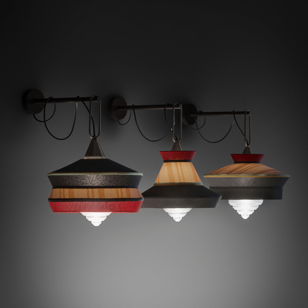 Calypso Guadaloupe Wall Light in Detail.