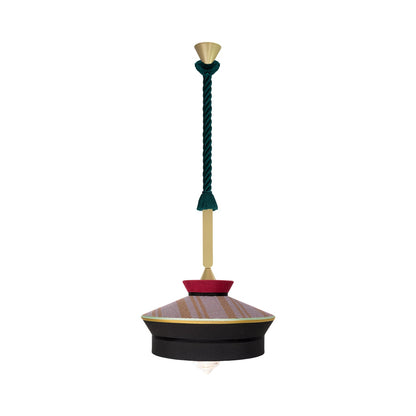Calypso Martinique Outdoor Pendant Light in Martinique Black (Small).