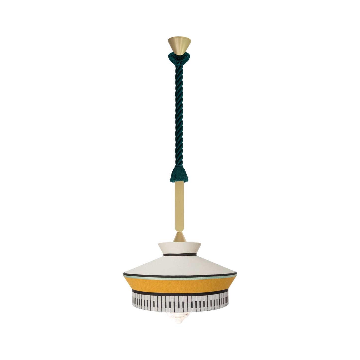 Calypso Martinique Outdoor Pendant Light in Martinique Yellow (Small).