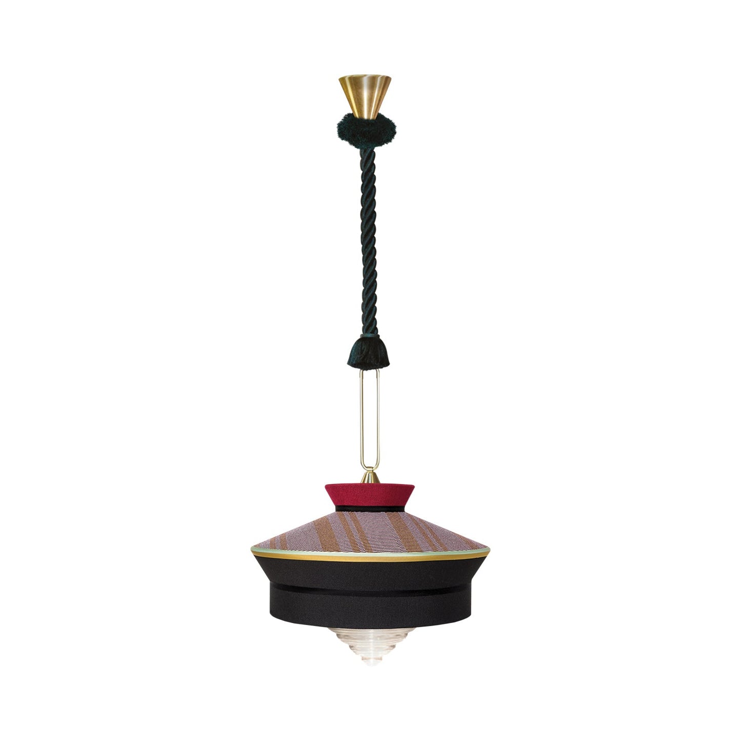 Calypso Martinique Pendant Light in Martinique Black (Small).