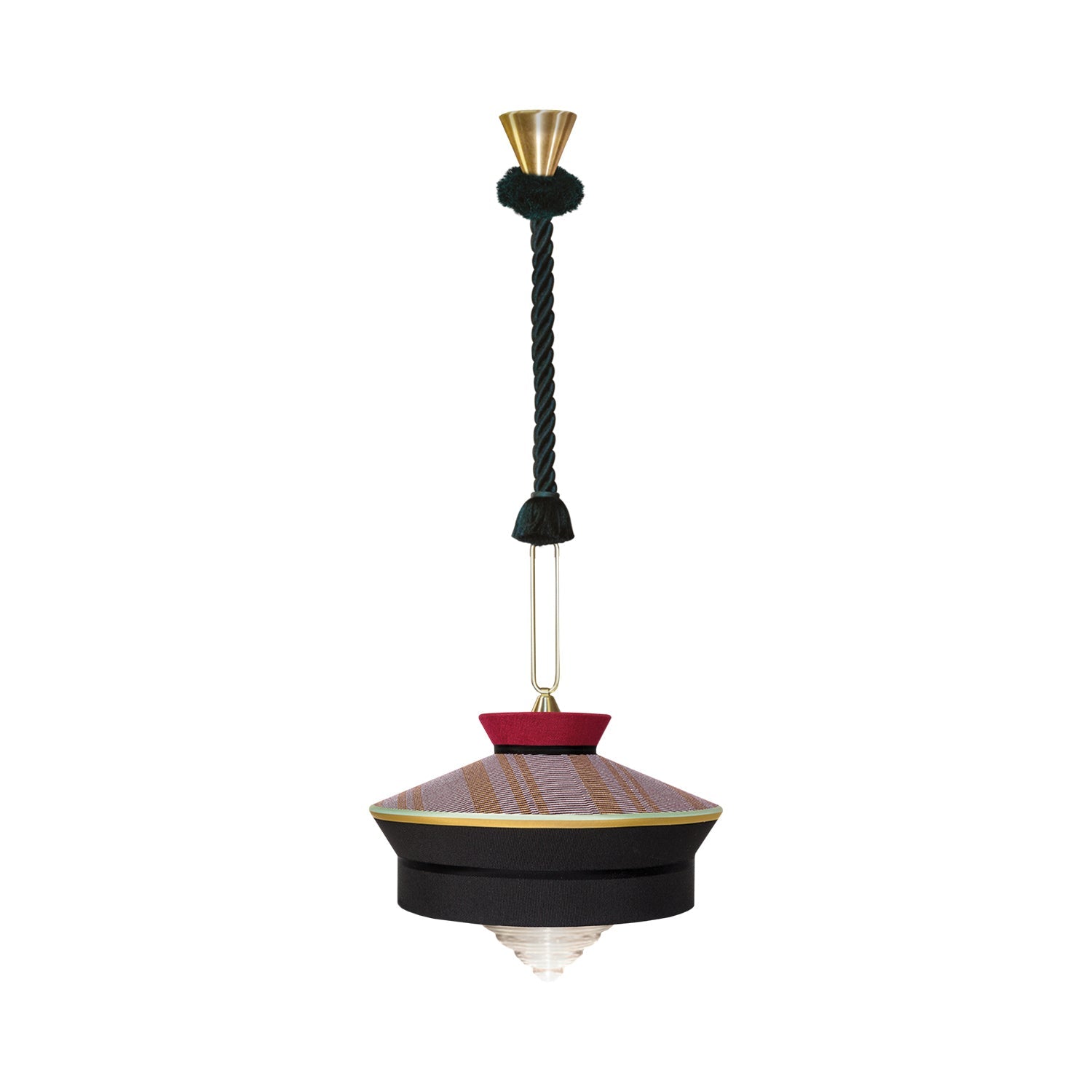 Calypso Martinique Pendant Light in Martinique Black (Small).