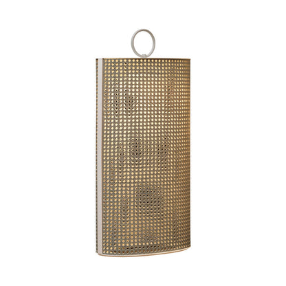 Clara Outdoor LED Floor Lamp in Cream (Large).