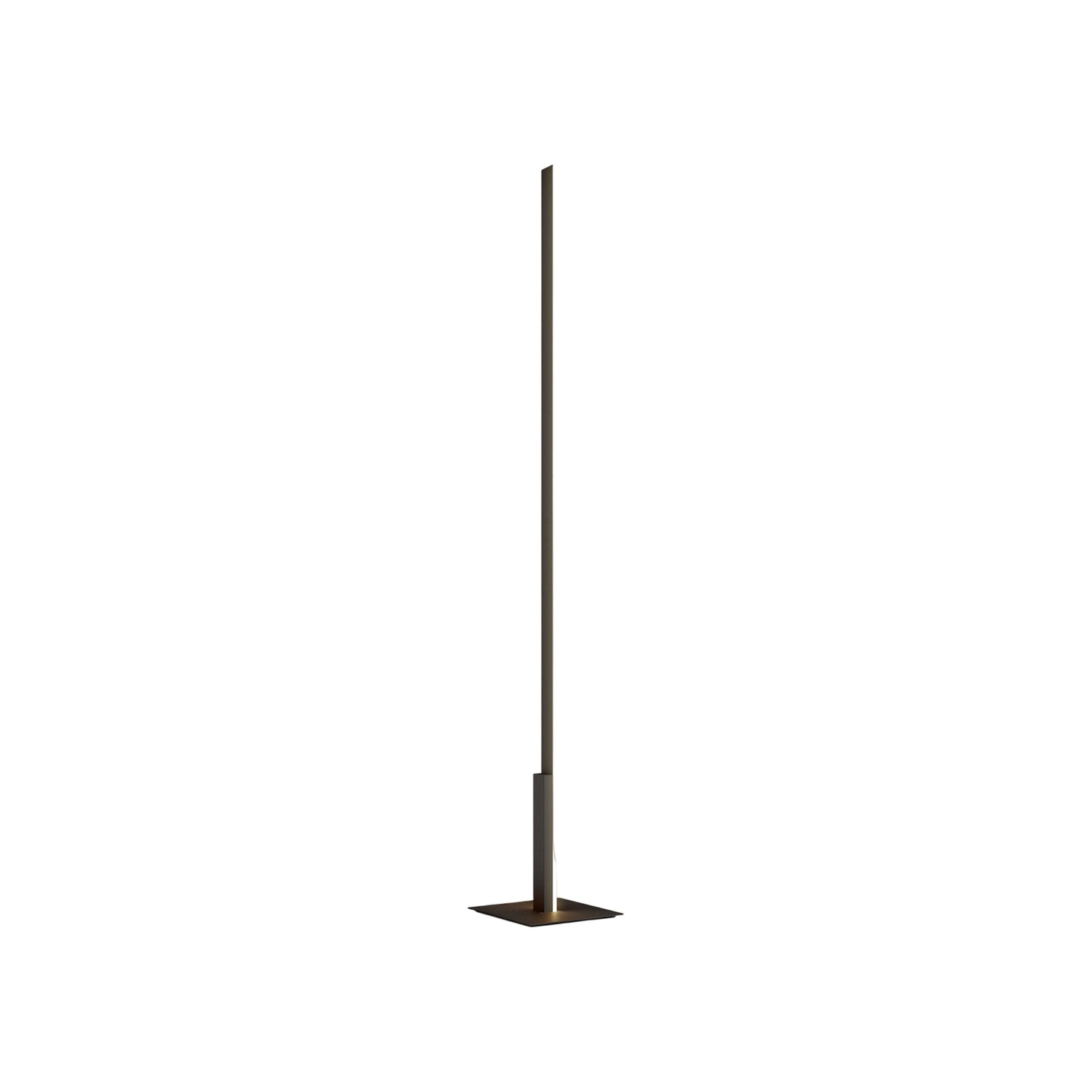 Fly LED Floor Lamp in Brushed Bronze Nickel (75.39-Inch).