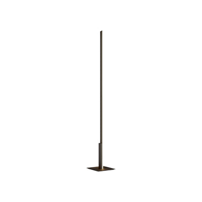 Fly LED Floor Lamp in Brushed Bronze Nickel (75.39-Inch).