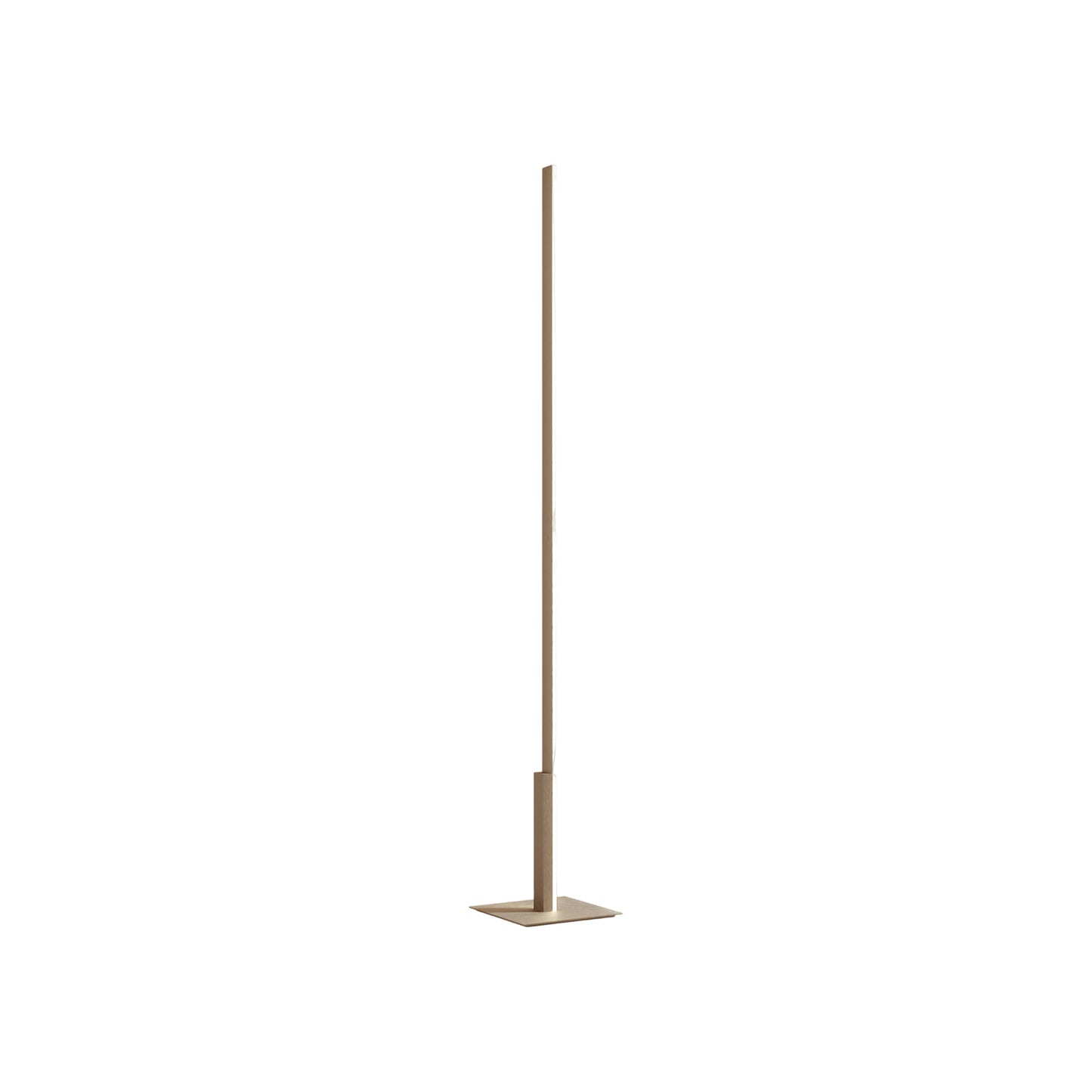 Fly LED Floor Lamp in Champagne (75.39-Inch).