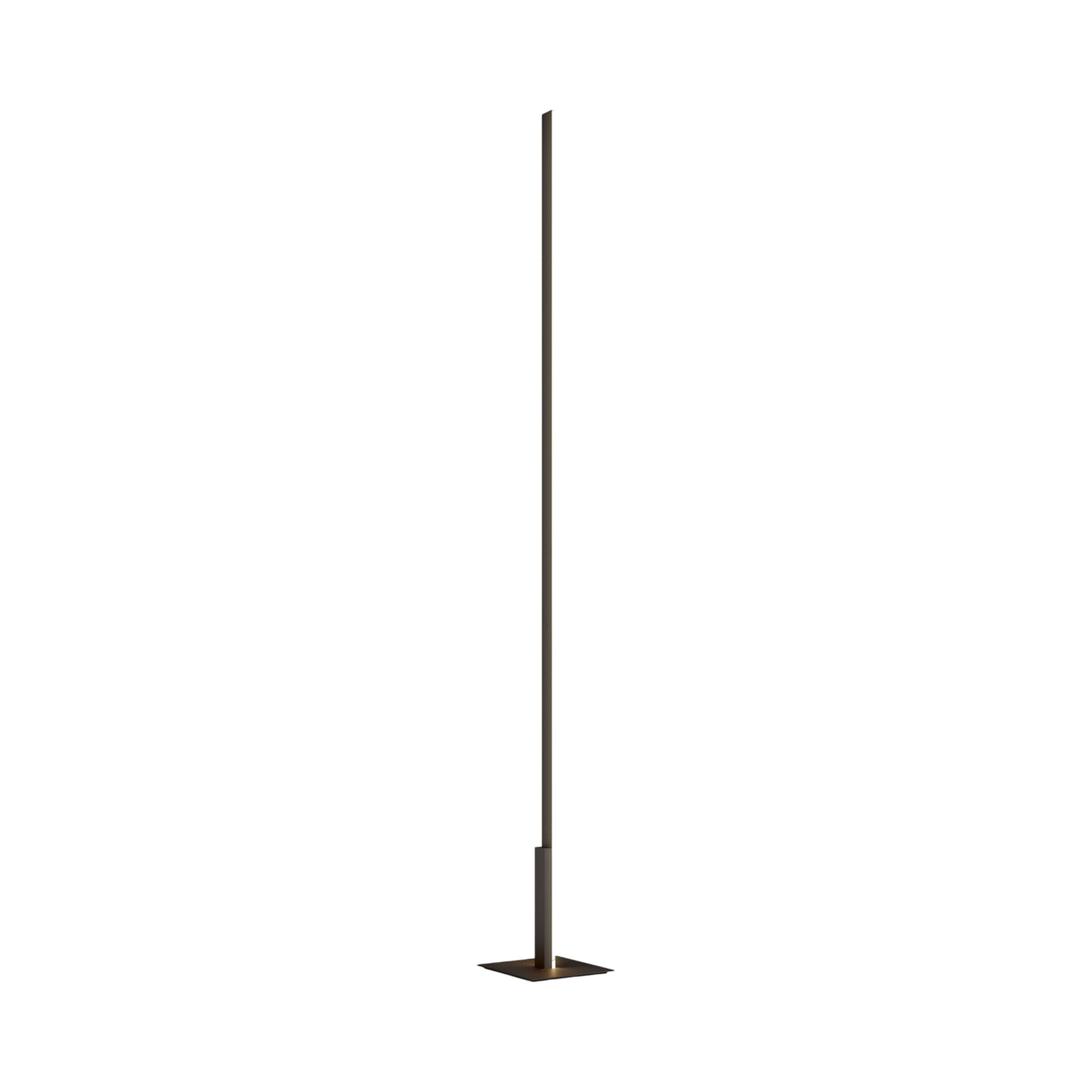 Fly LED Floor Lamp in Brushed Bronze Nickel (97.24-Inch).