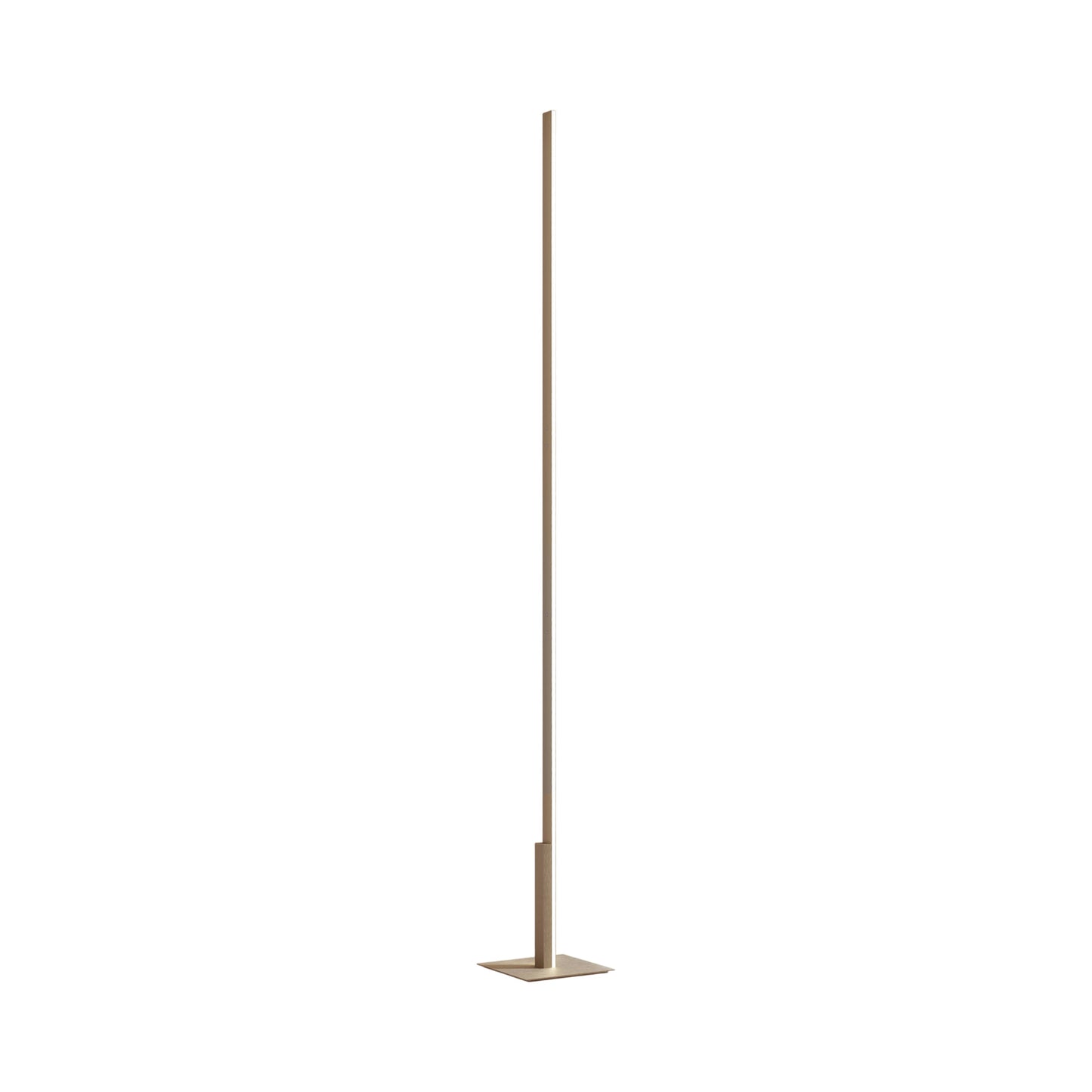 Fly LED Floor Lamp in Champagne (97.24-Inch).
