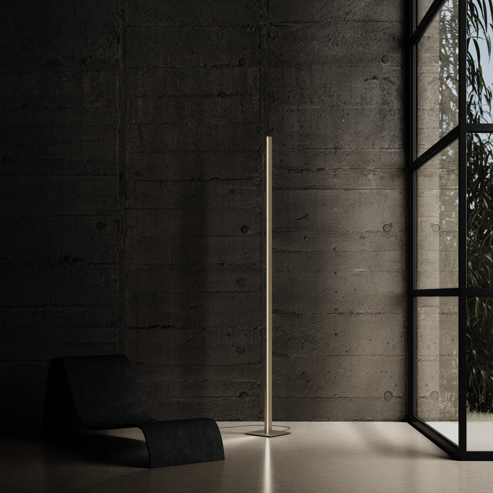 Fly LED Floor Lamp in living room.