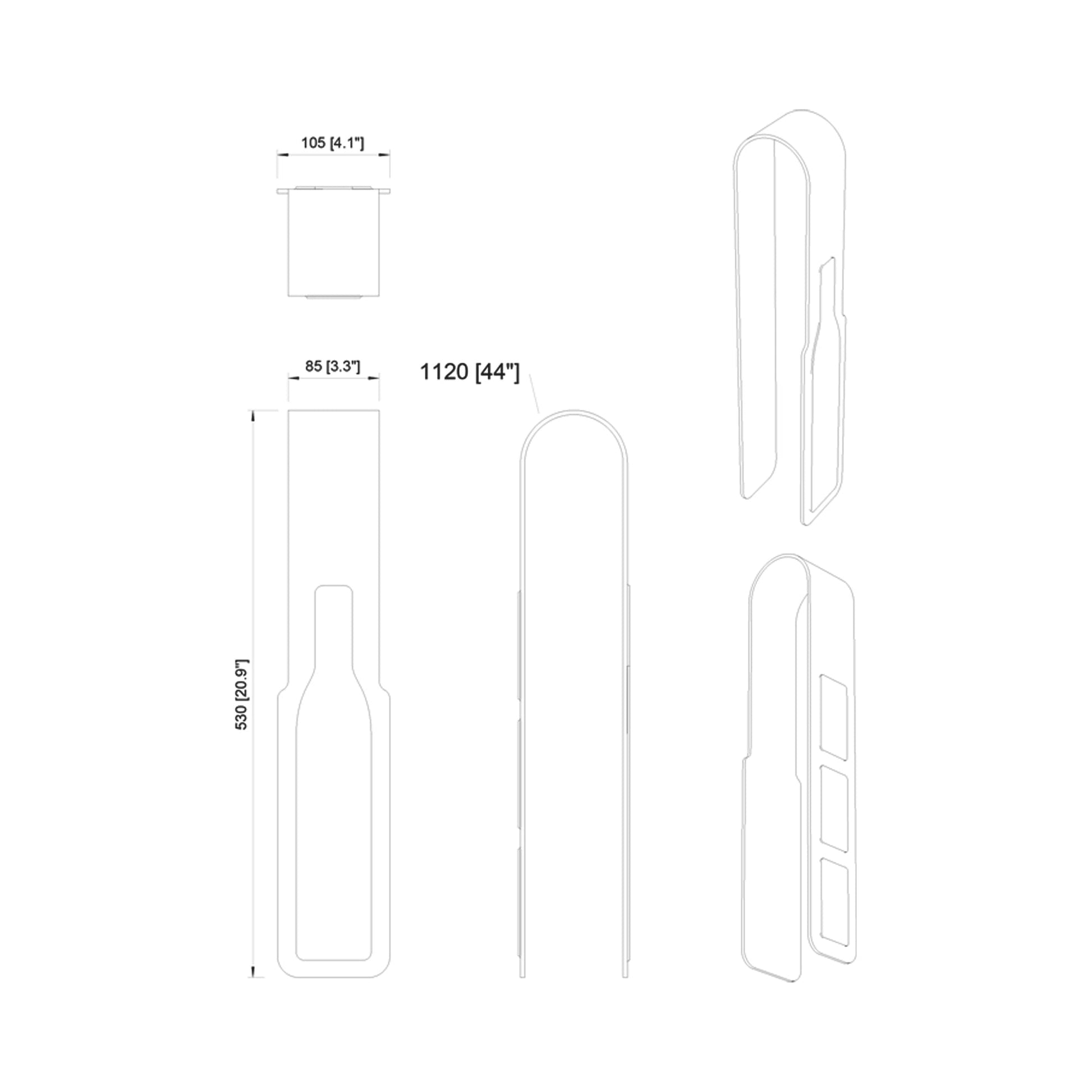 G+T Accessory - line drawing.