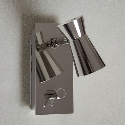 G+T LED Reading Wall Light in Detail.