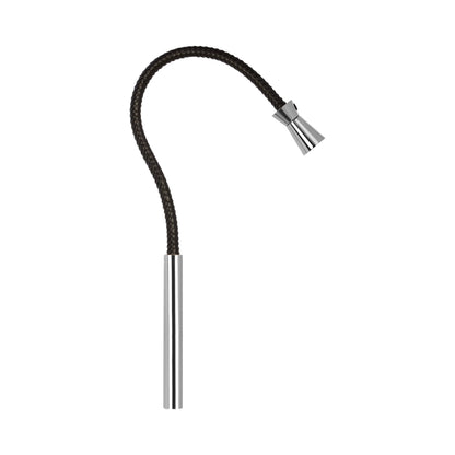 G+T LED Rechargeable Wall Light in Polished Nickel.
