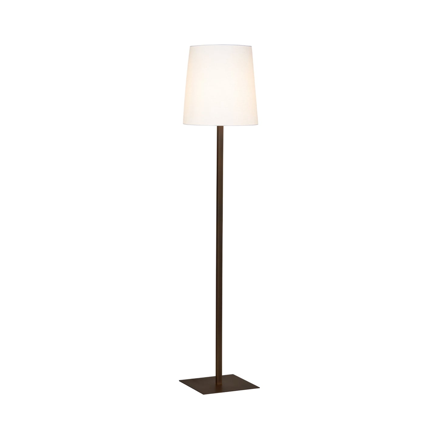 Heritage Floor Lamp in Brushed Bronze.