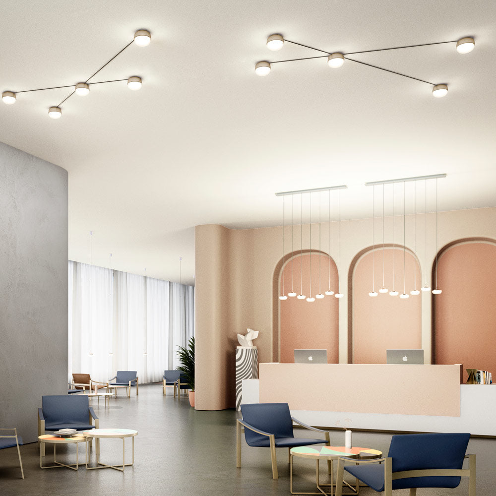 Kiki LED Connect Wall Light in living room.