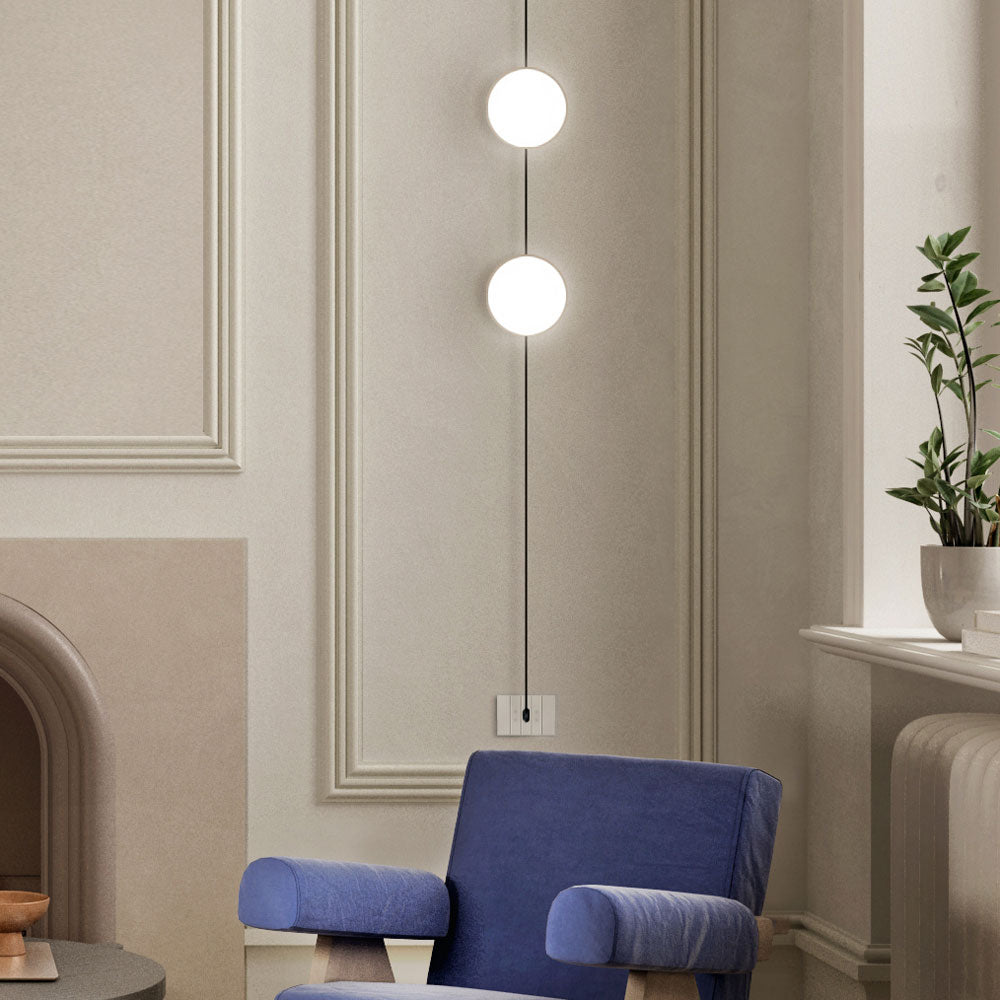 Kiki LED Connect Wall Light in living room.