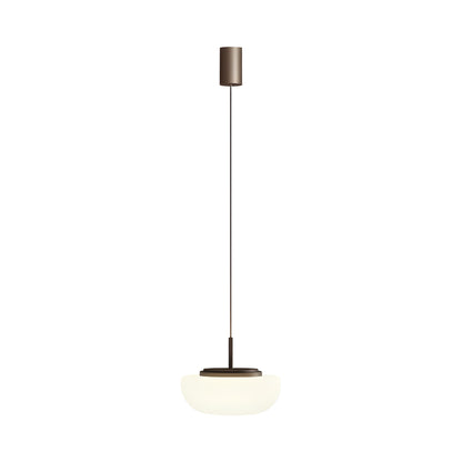 Kiki LED Pendant Light in Brushed Bronze Nickel (With Canopy).