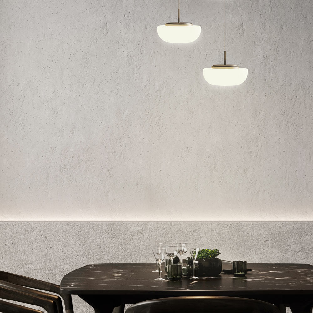 Kiki LED Pendant Light in living room.