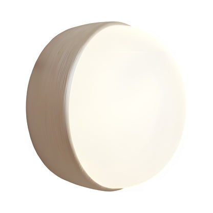 Kiki LED Wall Light in Satin Golden Nickel.