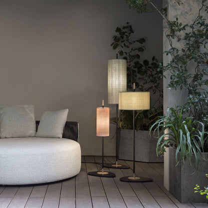 Lagoon Outdoor Floor Lamp in Outside Area.